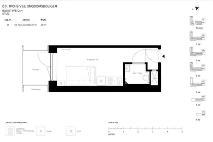 Visual presentation of the listing