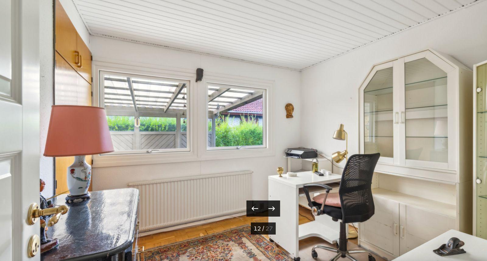 Visual presentation of the listing