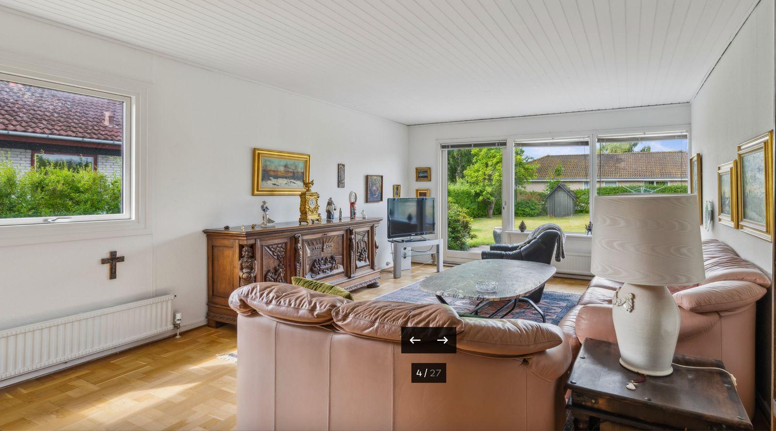 Visual presentation of the listing