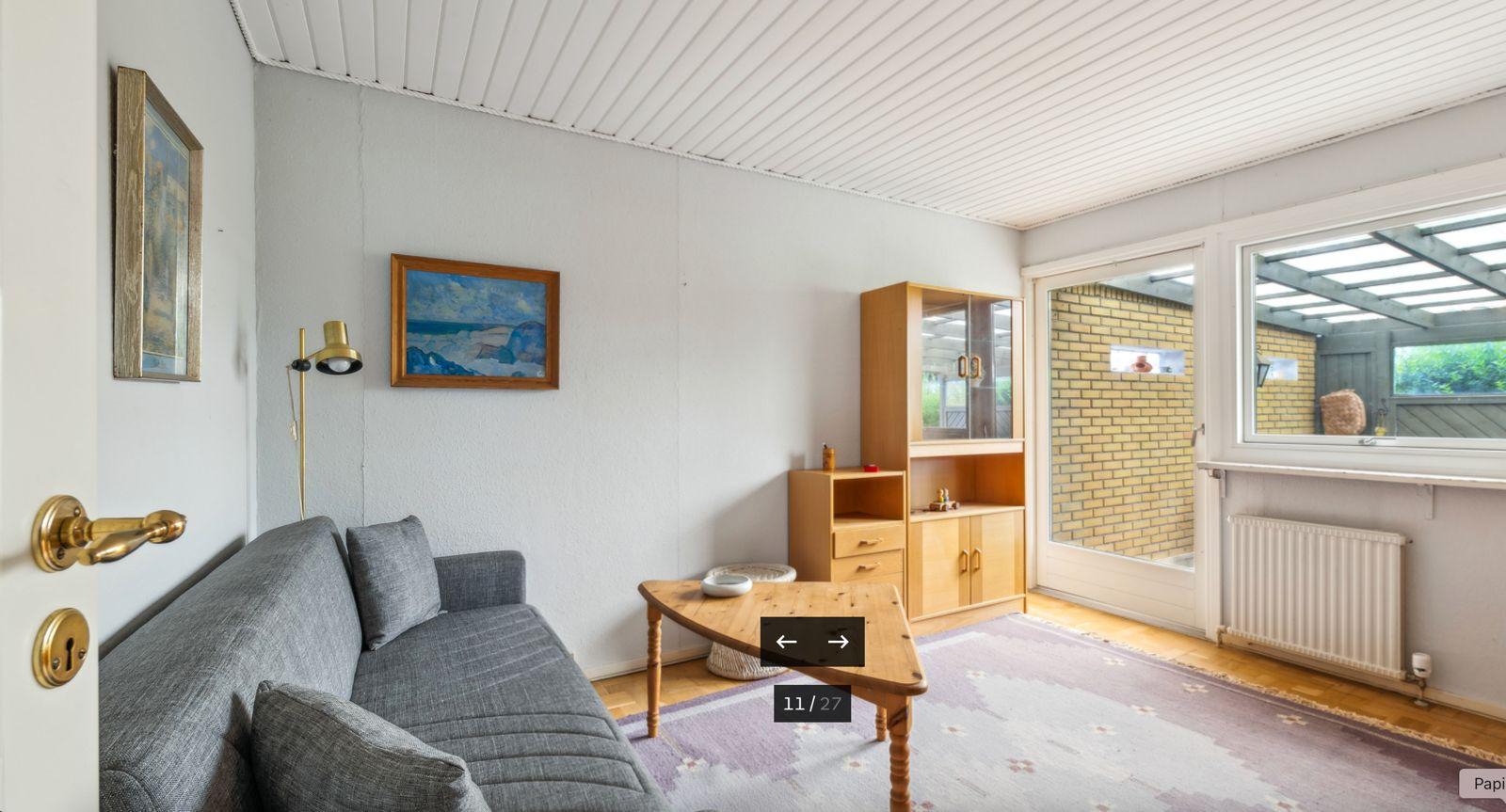 Visual presentation of the listing