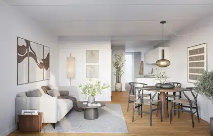 Visual presentation of the listing