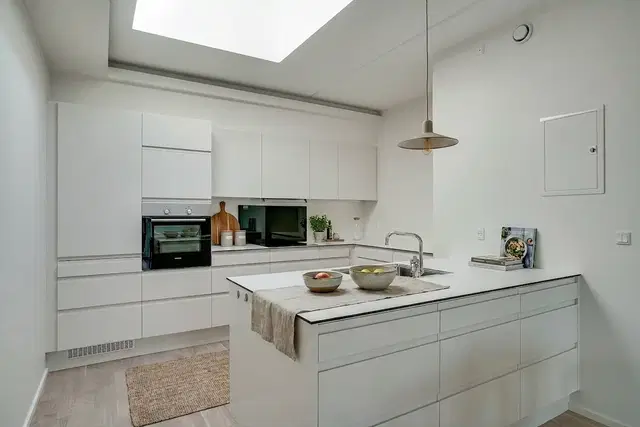 apartment Lys 3-værelses på 104 m2 med stor tagterrasse, elevator og parkering – midt på Eternitten