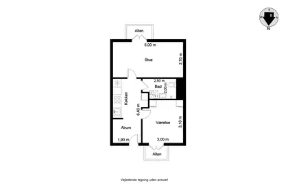 Visual presentation of the listing