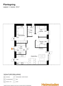 Visual presentation of the listing