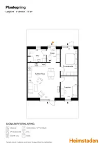 Visual presentation of the listing