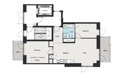 Visual presentation of the listing