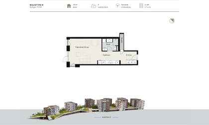 Visual presentation of the listing