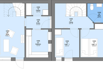 Visual presentation of the listing