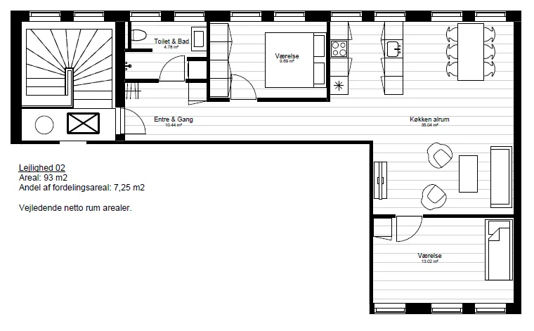 apartment Nyrenoveret lejlighed centralt i Herning