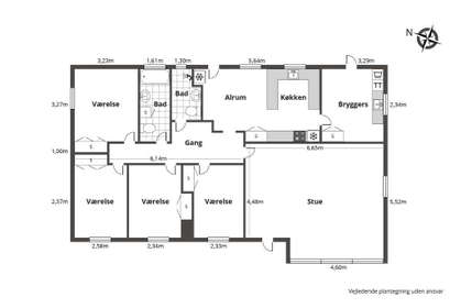 Visual presentation of the listing