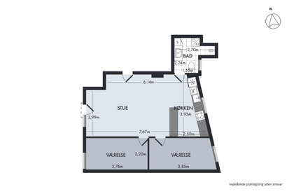 Visual presentation of the listing