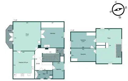 Visual presentation of the listing