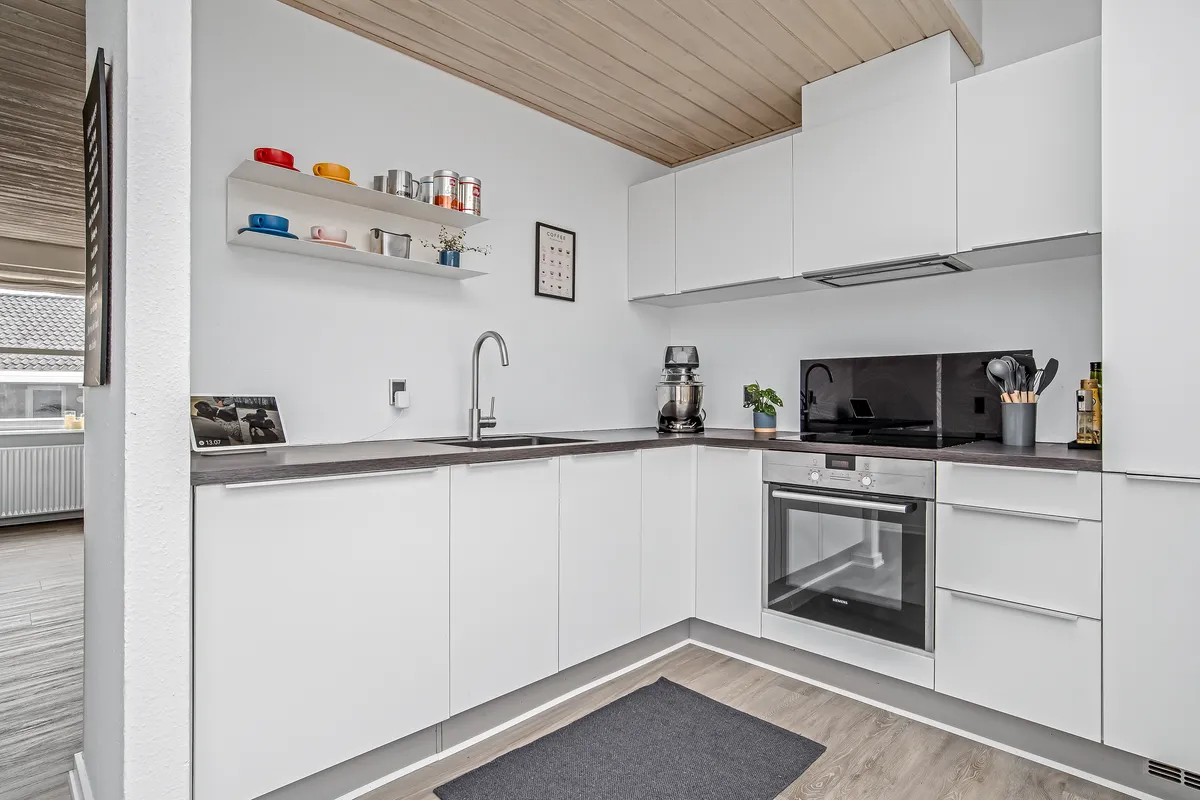townhouse Lækkert rækkehus i Gjellerup, tæt på skolen.