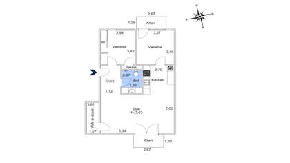 Visual presentation of the listing