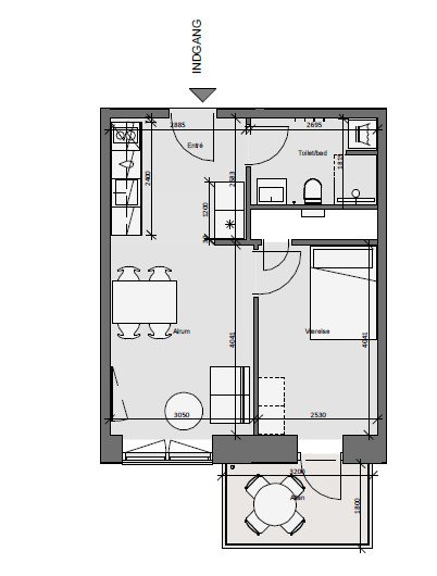 Visual presentation of the listing