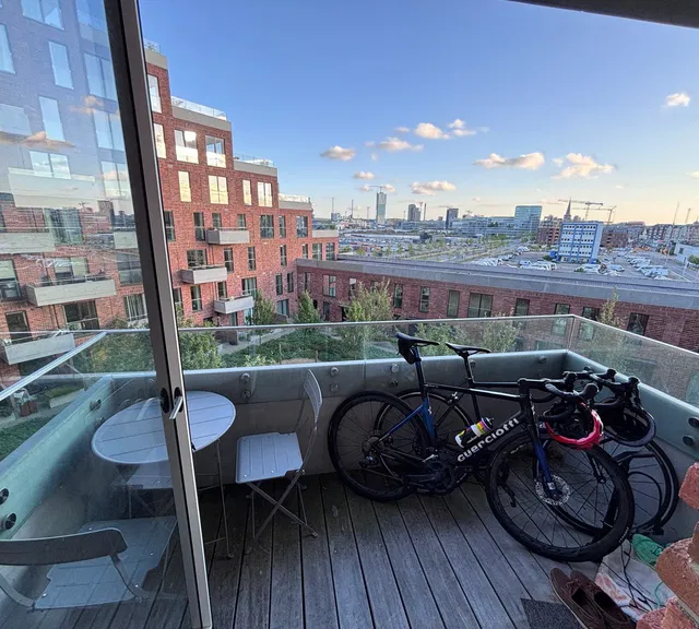 apartment 2-room apartment with a large balcony and attractive amenities