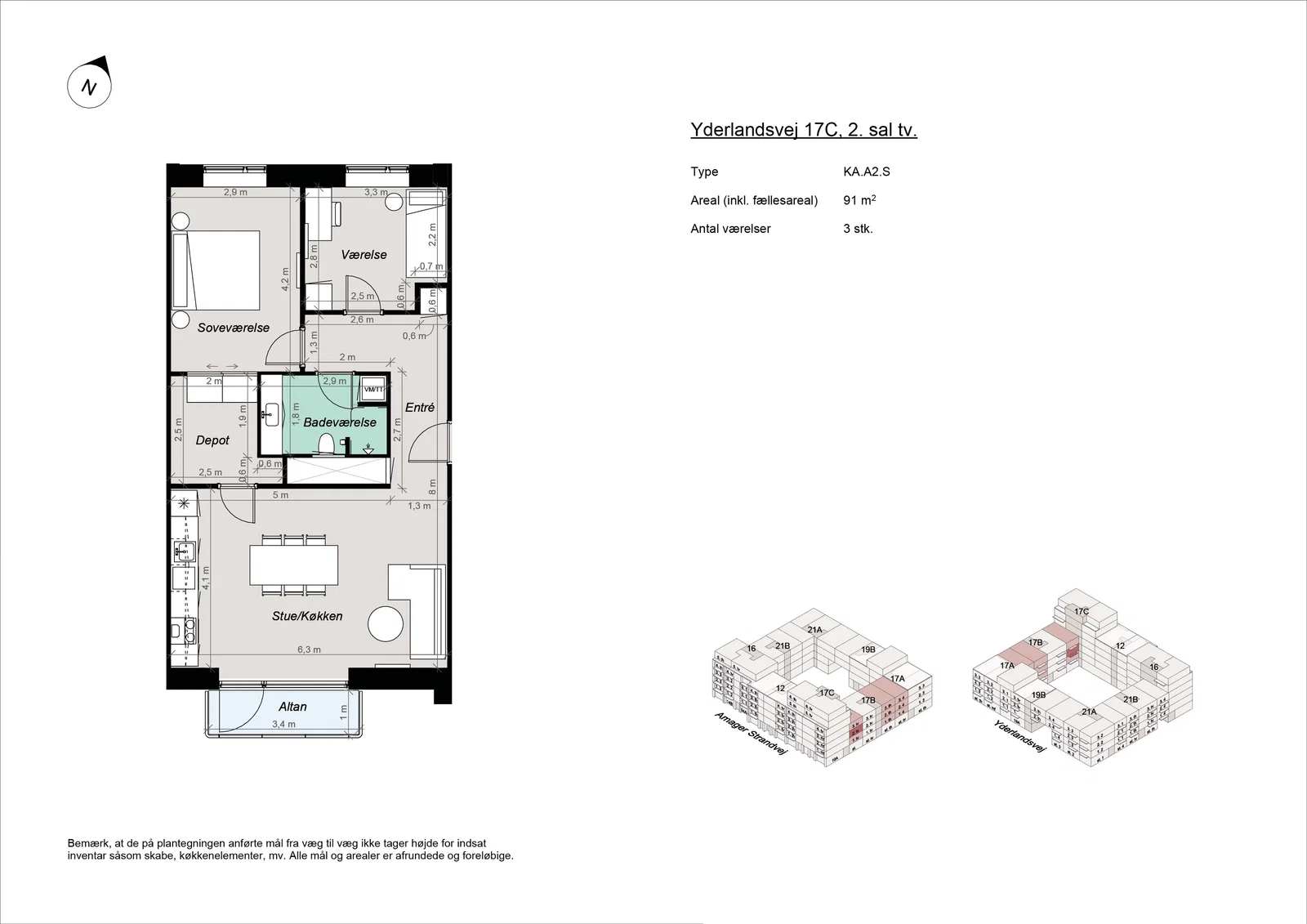 apartment New-build housing near Amager Strand