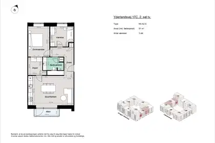 Visual presentation of the listing