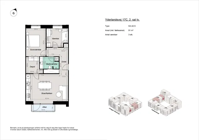 apartment New-build housing near Amager Strand