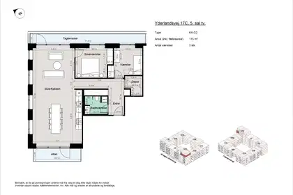 Visual presentation of the listing