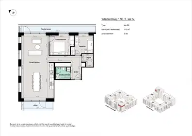 Visual presentation of the listing
