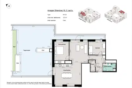 Visual presentation of the listing