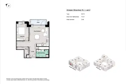 Visual presentation of the listing