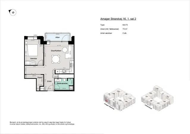 apartment New-build Apartments by Amager Strandpark