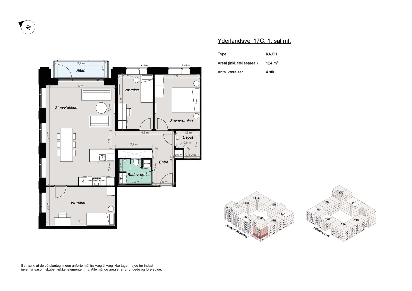 apartment Nybygget bolig ved Amager Strandpark