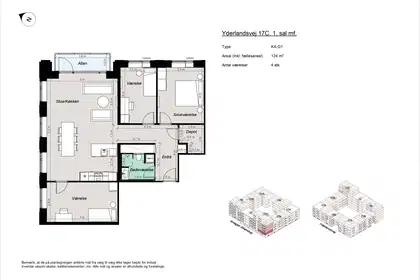 Visual presentation of the listing