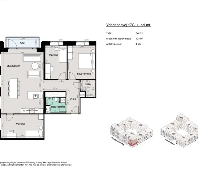 apartment Ny 4-værelses bolig tæt på Amager Strand