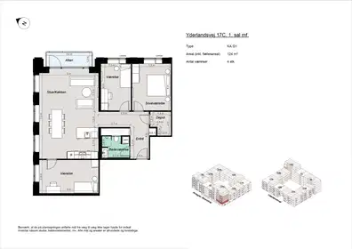 Visual presentation of the listing