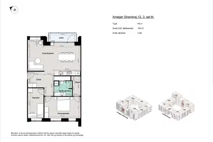 Visual presentation of the listing