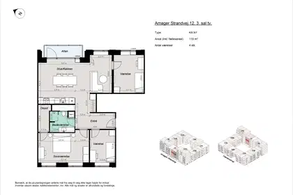 Visual presentation of the listing
