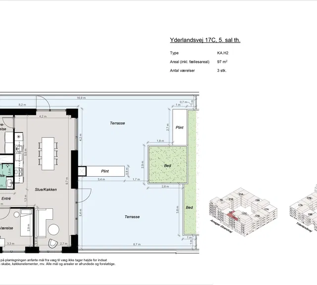apartment Moderne 3-værelses bolig nær Amager Strand
