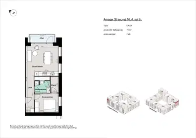 Visual presentation of the listing