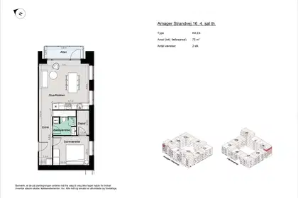 Visual presentation of the listing