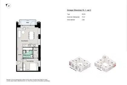 Visual presentation of the listing