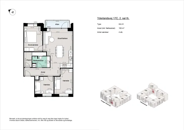 apartment Nybygget bolig ved Amager Strandpark