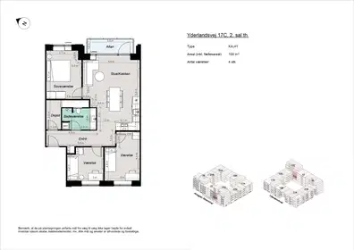 Visual presentation of the listing
