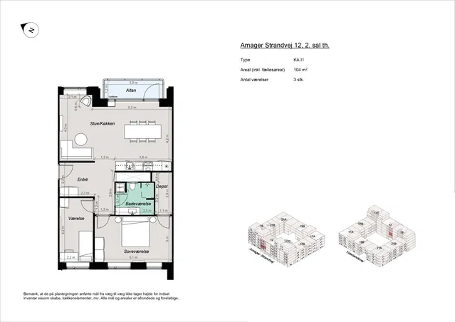 apartment New-build housing near Amager Strand