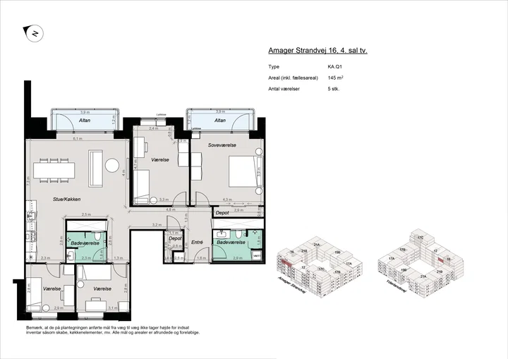 New-build apartment near Amager Strand and the metro - Amager Strandvej, København S - 0