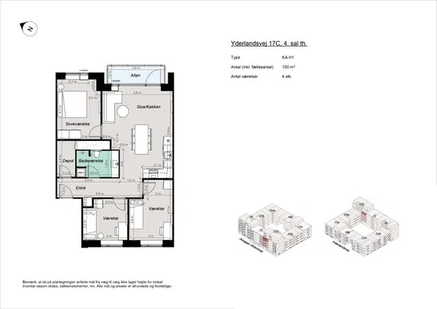 apartment Nybygget bolig ved Amager Strandpark