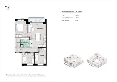 Visual presentation of the listing