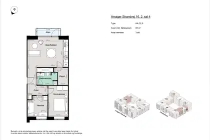 Visual presentation of the listing