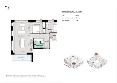 Visual presentation of the listing