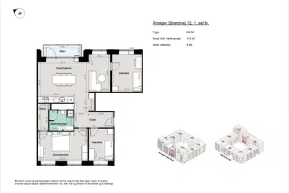Visual presentation of the listing