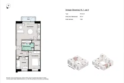 Visual presentation of the listing
