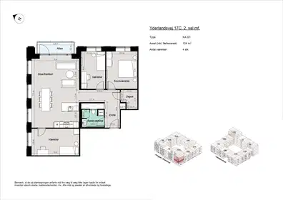 Visual presentation of the listing
