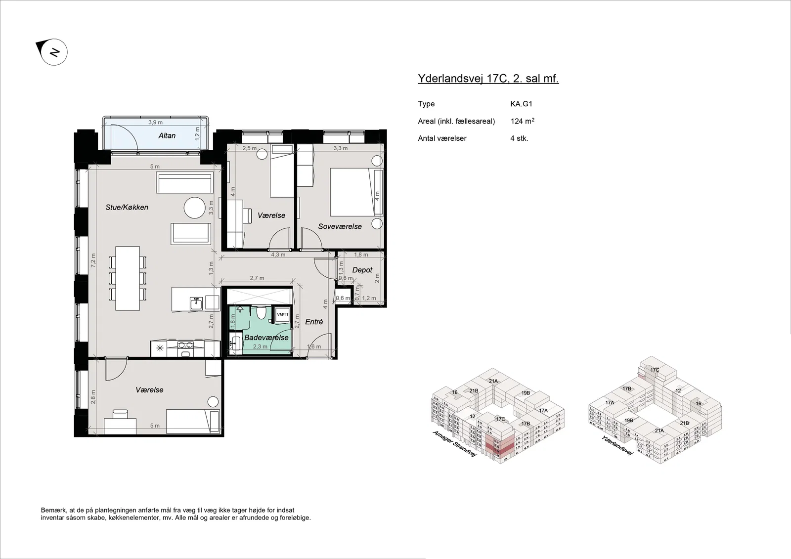 apartment Nybygget bolig ved Amager Strandpark